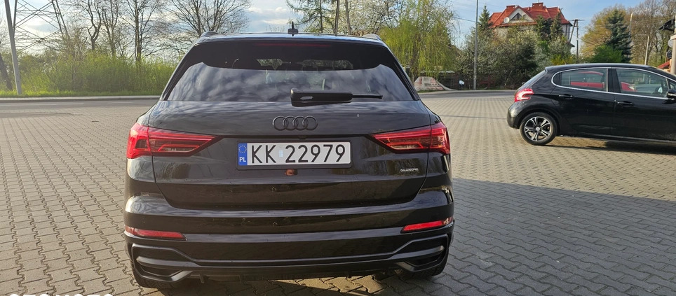 Audi Q3 cena 154999 przebieg: 17000, rok produkcji 2022 z Wieliczka małe 529